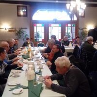 Jubiläumsfrühstück des 'Club 10' 2019 und Verleihung 'IRU Diploma of Honour' bei Hackfeld' s Dorfkrug in Groß Ippener